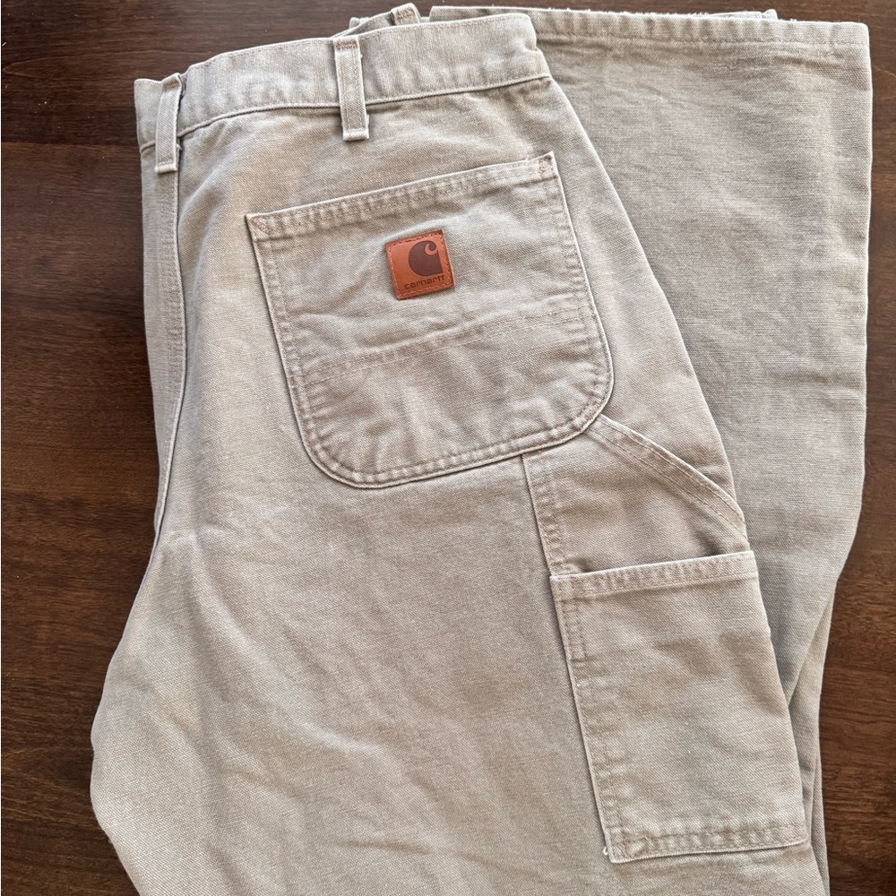 Carhartt Men's Beige Cargo Pants
